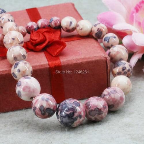 Ornaments Elegant Tower Necklace Chain For Women Girls Riverstone Rain Rainbow Semi-precious Stones 15inch Jewelry making 6-14mm