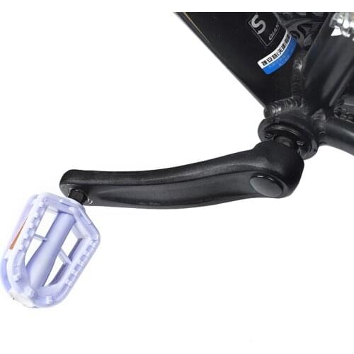 WEST BIKING Lightweight Kids' Bikes Bicycle Pedal 12MM Hard Plastic Footrest Cycling Pedsl Anti-Slip Children Kid Bicycle Pedals