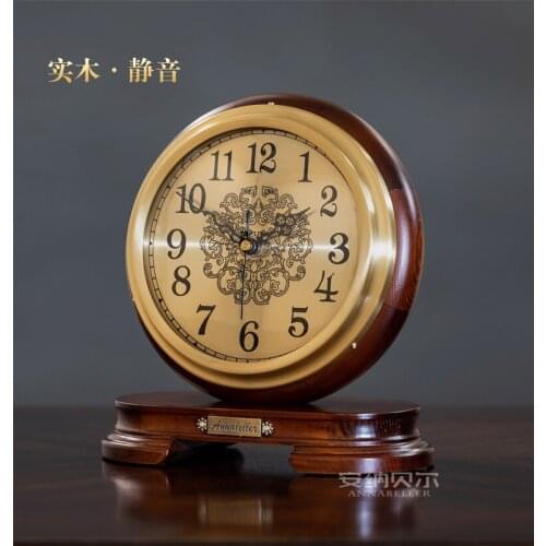 Vintage Digital Small Table Clocks Cute Standing Nordic Wall Clocks Desk Wooden Relojes De Cocina Living Room Decoration EA60TZ