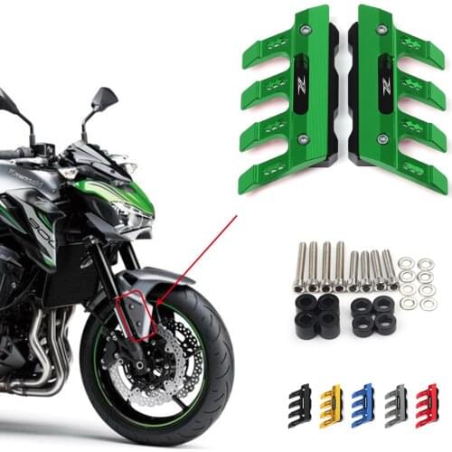 For Kawasaki Z125 Z250 Z300 Z750 Z800 Z900 Z1000 Z1000SX Motorcycle Front Fork Protector Fender Guard Accessories Z Mudguard