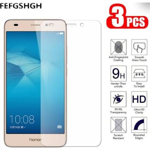 3Pcs/lot 2.5D Tempered Glass Huawei Honor 7 Lite Screen Protector Glass On Honor 7 Lite Nem-L21 NEM-L51 Protective Film Glass