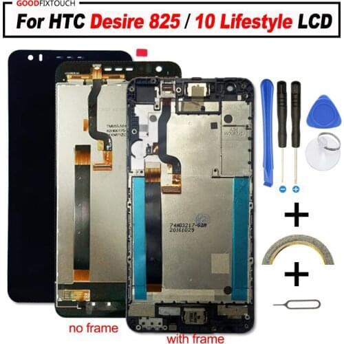 5.5'' For HTC Desire 825 LCD Screen Display With Touch Digitizer Assembly For HTC 825 / 10 Lifestyle screen + Free Shipping
