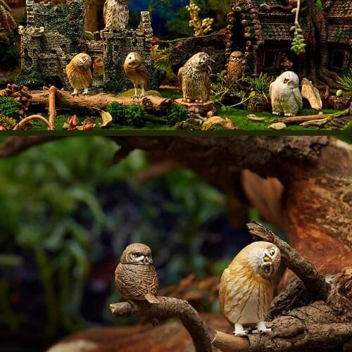 1: 12 proportion soldier furniture owl pet manual model