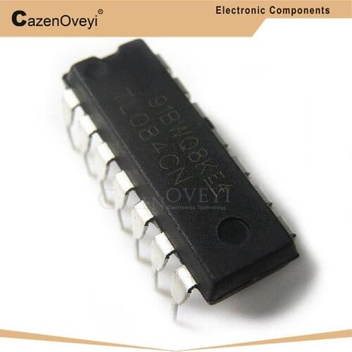 10pcs/lot TL084CN TL084 DIP-14 In Stock