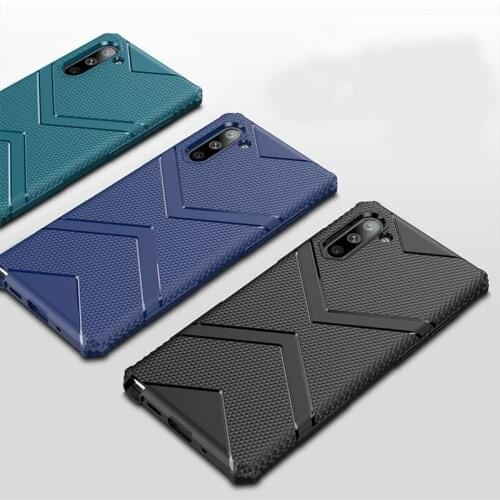For Samsung Galaxy Note 10 Pro Case Soft Silicone Matte Armor Shockproof Protective Back Cover case for samsung note 10 10plus