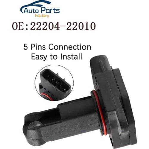 MAF Sensor Mass Air Flow Sensor For Toyota Camry Corolla RAV4 Yaris Highlander Prius Scion 1ZZ 1NZ 2AZ 22204-22010 2220422010
