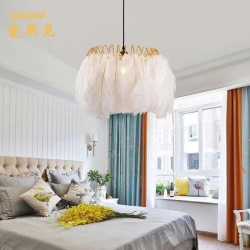 Deco chambre glass ball LED pendant lights hanging lamp