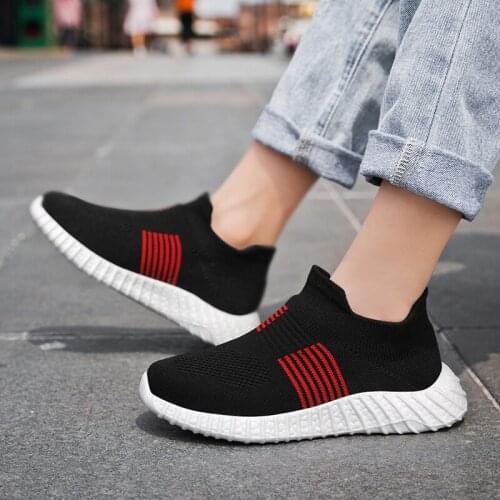 Childrens Socks Casual Shoes Lightweight Girls Mesh Running Shoes Breathable Kids Sneakers Outdoor Non-slip Boys Walking Shoes