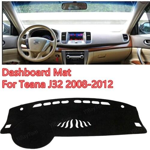 For Nissan Teana J32 2008-2012 Altima High Quality Anti-Slip Mat Sunshade Dashmat Protect Carpet Dashboard Cover Pad Accessories