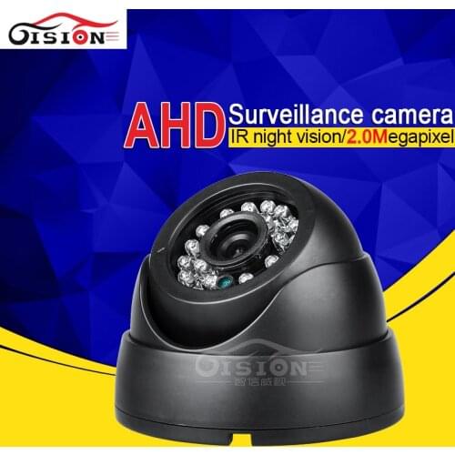 2.0MP AHD Camera Free Shipping Plastic Inside Vehicle Camera,HD Internal 24PCS LED Dom Camera For Taxi Bus Van Boat Train