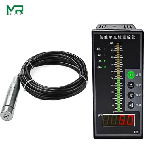 AC85~260V Water Liquid Level Pressure Temperature Contorller Dual Column Channel Display Universal Input 4-20MA Transmitter Pump