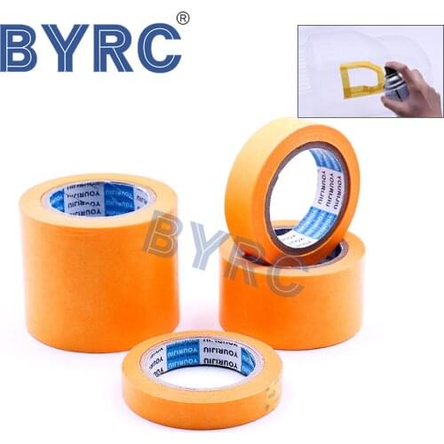 NEW 12M/15M Orange Masking Tape Car Sticker Adhesive DIY Painting Paper Painter Decor Craft General Purpose Craft Accessories