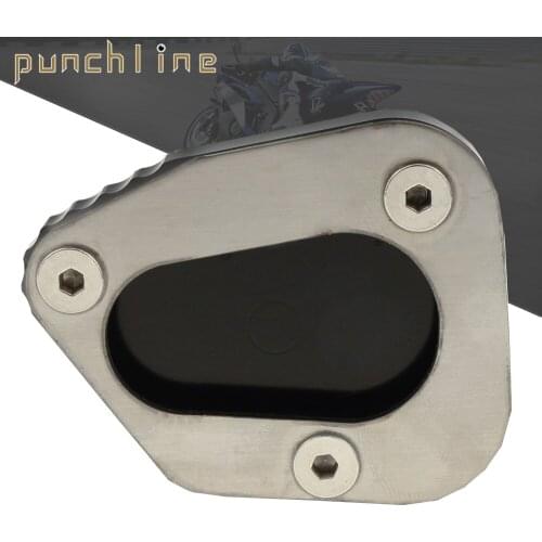 Fit FJR 1300 2006-2017 kickstand sidestand For YAMAHA FJR1300 FJR1300A FJR 1300AS 2013-2017 stand extension enlarger pad