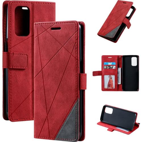 Shockproof Case Leather Business Book Cover for OPPO A54 5G 2021 Flip Case 360 Protect Wallet Shell Funda OPPO A 54 Case CPH2195