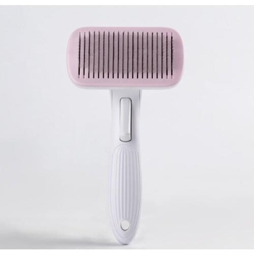 Pet dog hair removal brush cat care comb beauty cleaning tool telescopic comb comfortable hair trimmer smooth