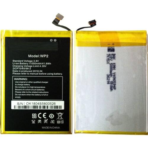 ISUNOO For 11000mAh Replacement Battery For OUKITEL WP2 WP 2 With Repair Tools