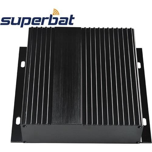 Superbat 5.91*6.61*1.61" Big Extruded Aluminum Instrument Enclosure Case Project Electronic PCB Box DIY 150*168*41MM+Screw Panel