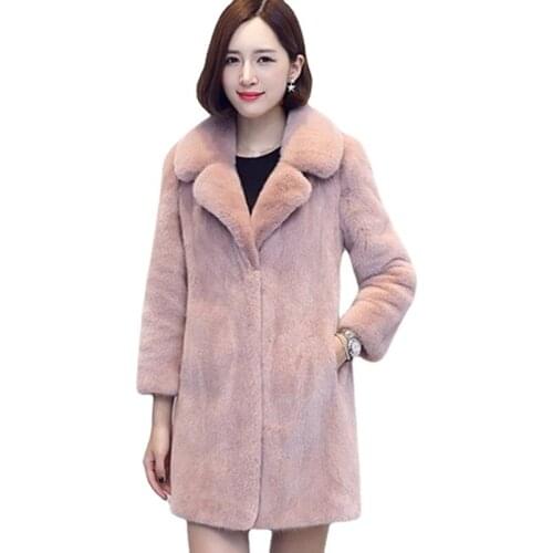 Wfamh Artificial Fur Coats