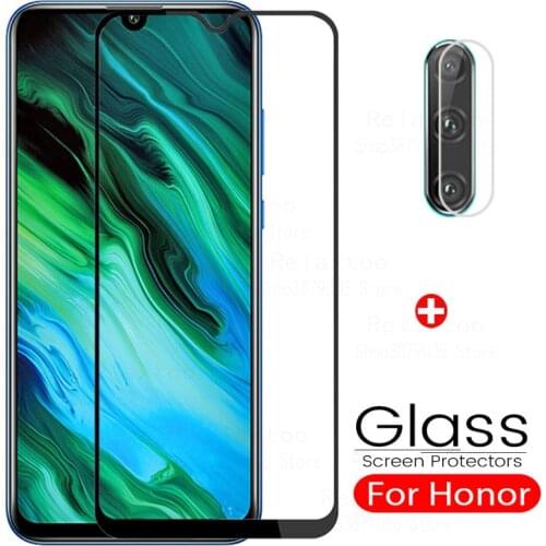 Protective glass for huawei honor 20e tempered glass screen protector camera lens film on honor20e honer 20 e e20 safety film