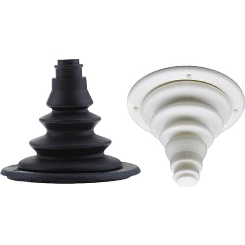 1Pc 102x120mm Marine Black Rubber Plastic Steering Shift Cable Boot Rubber Protective Bellows Universal for Cars Boat Yacht
