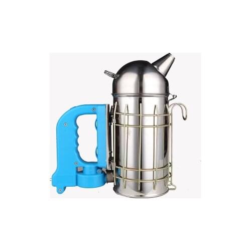 1 pcs Stainless Steel Electric European Bee Smoke Transmitter Beekeeping Tool Apiculture Beekeeping Tool Bee Smoker Beekeeping