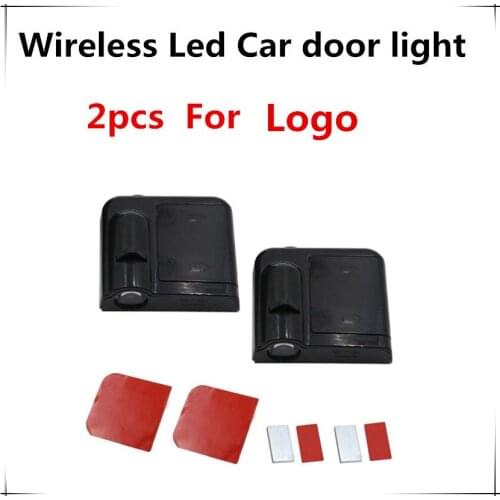 2X LED Car Door Ghost Shadow Welcome Logo Projector Light For Lexus Jaguar JEEP SEAT SUBARU Citroen OPEL Fiat Renault 2010-2021