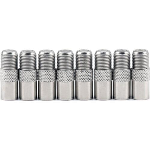 Artudatech 8 Pcs F Female Jack To IEC Pal DVB-T TV Male Plug RF Adapter Connector high quality