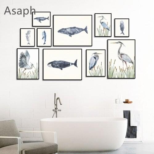 Настенные акварельные картины Asaph China At AliExpress