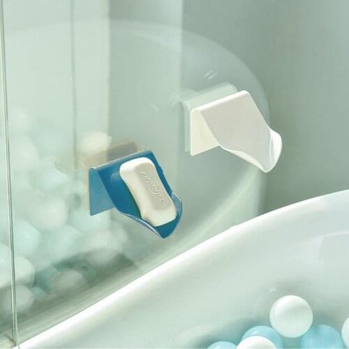 Soap Holder Bathroom Shower Soap Storage Box Dish Plates saver Drainage Plastic container Free Drilling Wall Shelf Bath Tray