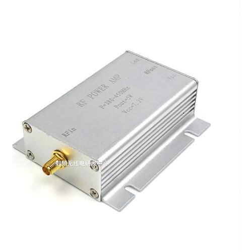 DYKB 1MHZ-1000MHZ 2.5W HF VHF UHF FM transmitter Broadband RF power Amplifier For Ham Radio Walkie talkie Short wave control
