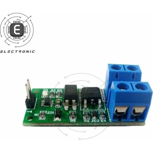 3.3V-24V 8A Isolation Flip-Flop Latch Switch Module Bistable Single Button LED Relay Solenoid Valve For Self-locking Electronic
