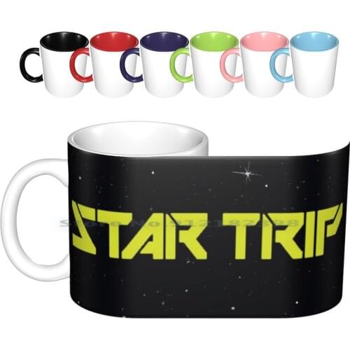 Star Trip Ceramic Mugs Coffee Cups Milk Tea Trip Legends Of Tomorrow Captain Sara Lance Waverider Ava Sharpe Avalance Tv Show