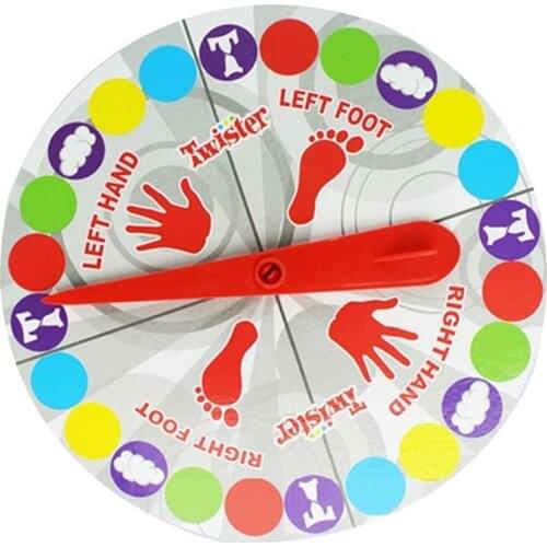 Classic Funny Family Moves Board Game Children Friend Body Games Ultimate Super Sized Classic Multi-Player Board Game Crafts Toy