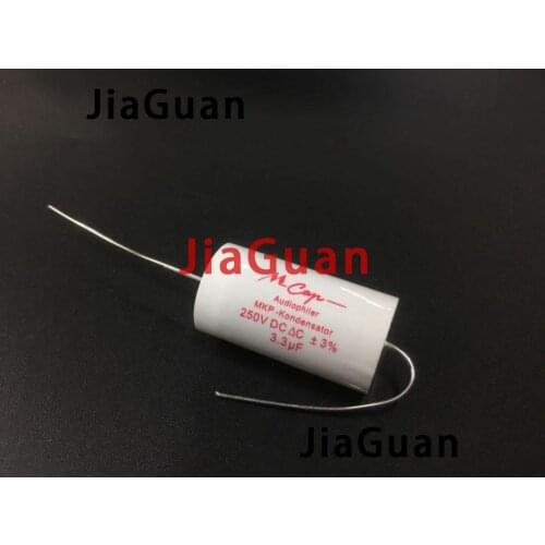 2PCS Germany Mundorf M-cap 3.3UF 250V new capacitor Mcap MKP 335/250V audio Non-Polar 3.3u250v coupling amplifier 3U3