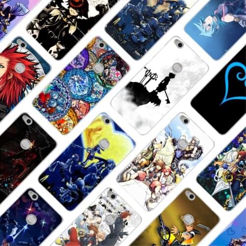 MLLSE anime kingdom hearts Fashion Hard Case Cover for Huawei NOVA 3 3i 4 Honor V20 8X 8A 7A Pro 7X 7C 7S 8 9 10 Lite Play Cover