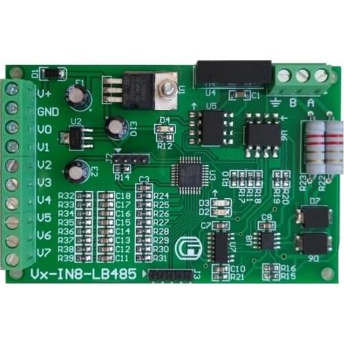 0-5/10/30/60/120/240/480/960V DC Voltage Acquisition and Measurement Module 485 MODBUS