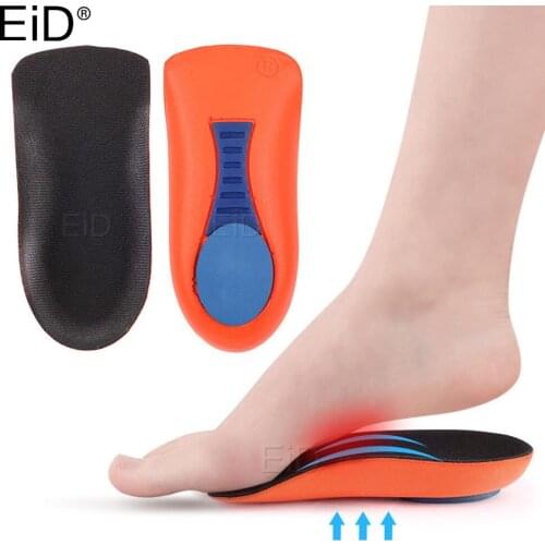 EiD Orthotic Insoles Flat Feet Plantar Fasciitis Arch Support Foot Inserts Gel Pad Heel Cushion Increase Height Flat Foot Care