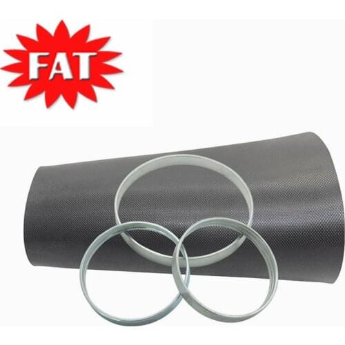 Front Rubber Sleeve Air Spring & Ring For Audi Q7 For VW Touarge For Porsche Cayenne 2002-2010 Rubber Air Sleeve 7P6616039D