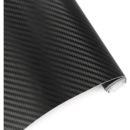 200cmx50cm 3D Carbon Fiber Vinyl Wrap Film Motorcycle Car Vehicle Stickers And Decals Sheet Roll Car Accessories Car-styling