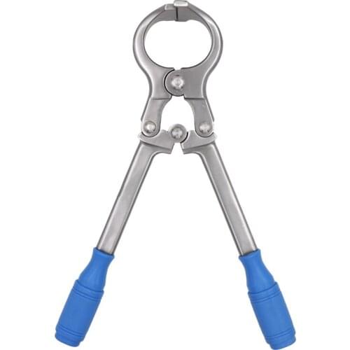 Stainless Steel Castration Pliers Sheep Goat Bloodless Castration Clamp Cattle Goat Wether Pliers Carbon Castration Pliers