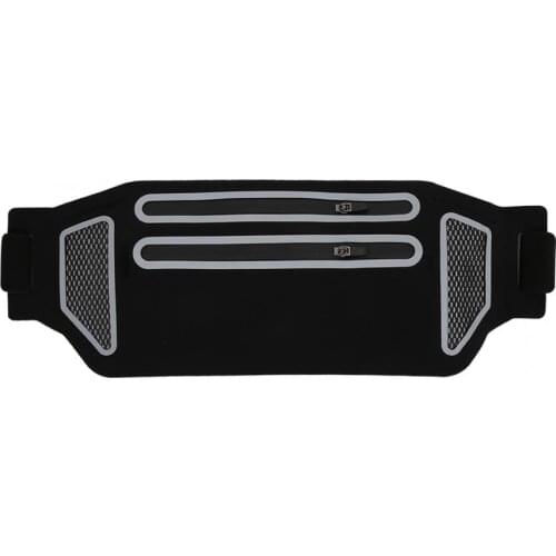 Running Waist Bag Double Zipper Waterproof Lightweight Purse Card Mobile Phone Bag Pouch Outdoor Sports Cycling Waist Pack Bag