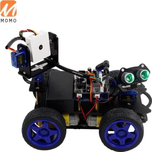 Programming Robot Compatible with Graphical Entry Car Steam Maker Education FPV Camera Video