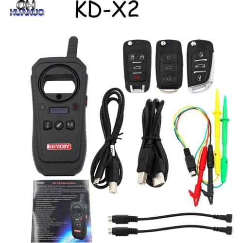 Remote Maker KEYDIY KD-X2 Unlocker and Generator-Transponder Cloning Device with 96bit 48 Transponder Copy Function No Tokens