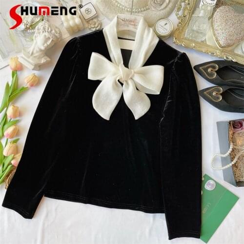 Женские черные рубашки Shumeng China At AliExpress