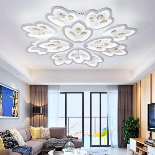 Nordic crystal chandeliers ceiling led modern ceiling lamp decorative ceiling lights lighting light E27 led ceiling lamps
