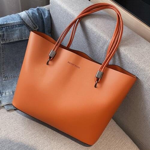 Fashion Soft Leather Handbag Large Lady Shoulder Bag Purses and Handbags Luxury Designer High-quality Ladies Tote Bag Paquete