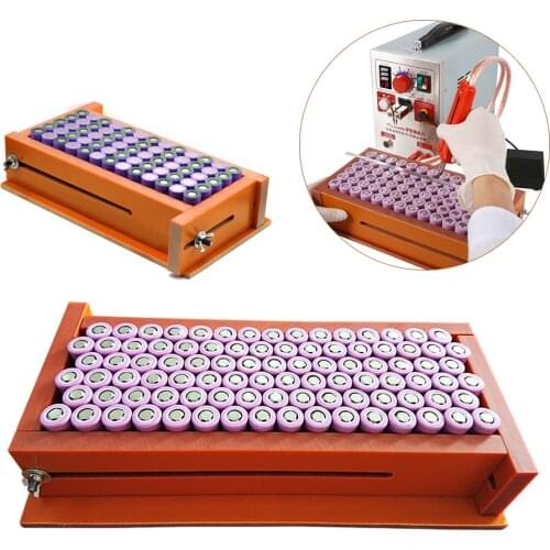 SUNKKO Universal Adjustable Battery Fixture Spot Welder Welding Fixed Fixture For 18650 26650 32650 Power Lithium Batteries Pack