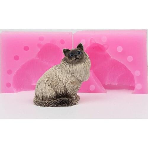 WE005 Silicone mold 3D Xmas Santa Claus furnishing articles diy Resin clay plaster decoration craft mould fondant cake tool