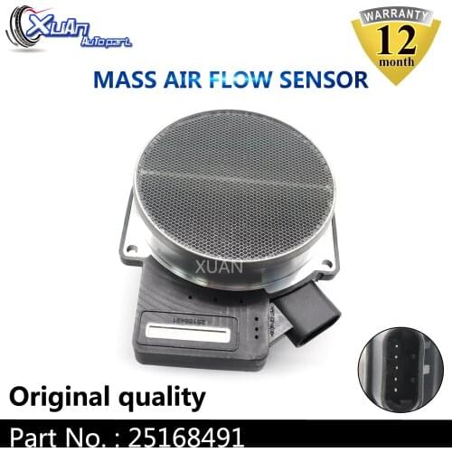 XUAN MAF MASS AIR FLOW METER SENSOR 25168491 For Cadillac DeVille Eldorado Escalade Seville Chevrolet Avalanche Corvette