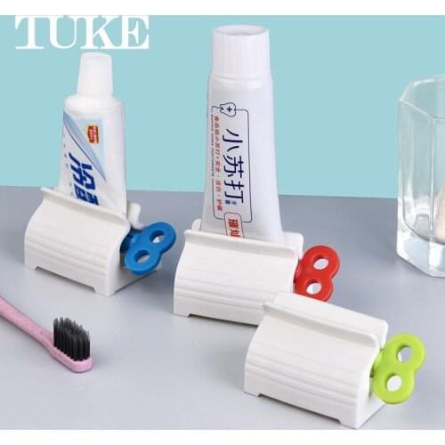 1PC Toothpaste Dispenser Facial Cleanser Squeezer Manual Lazy Toothpaste Tube Squeezer Toothpaste Device Bathroom Accessories